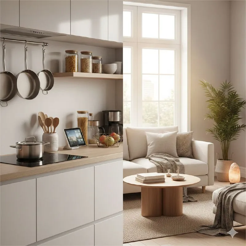 المنزل و المطبخ