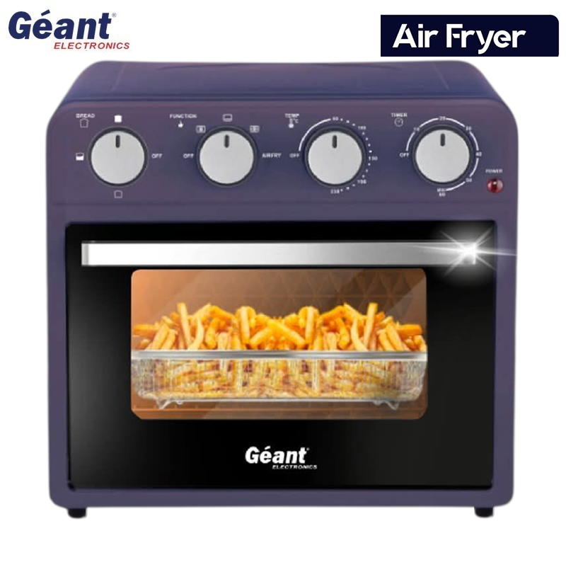 فرن كهربائي Géant GN-GAF204-M بسعة 20 لتر مع قلاية هوائية مدمجة