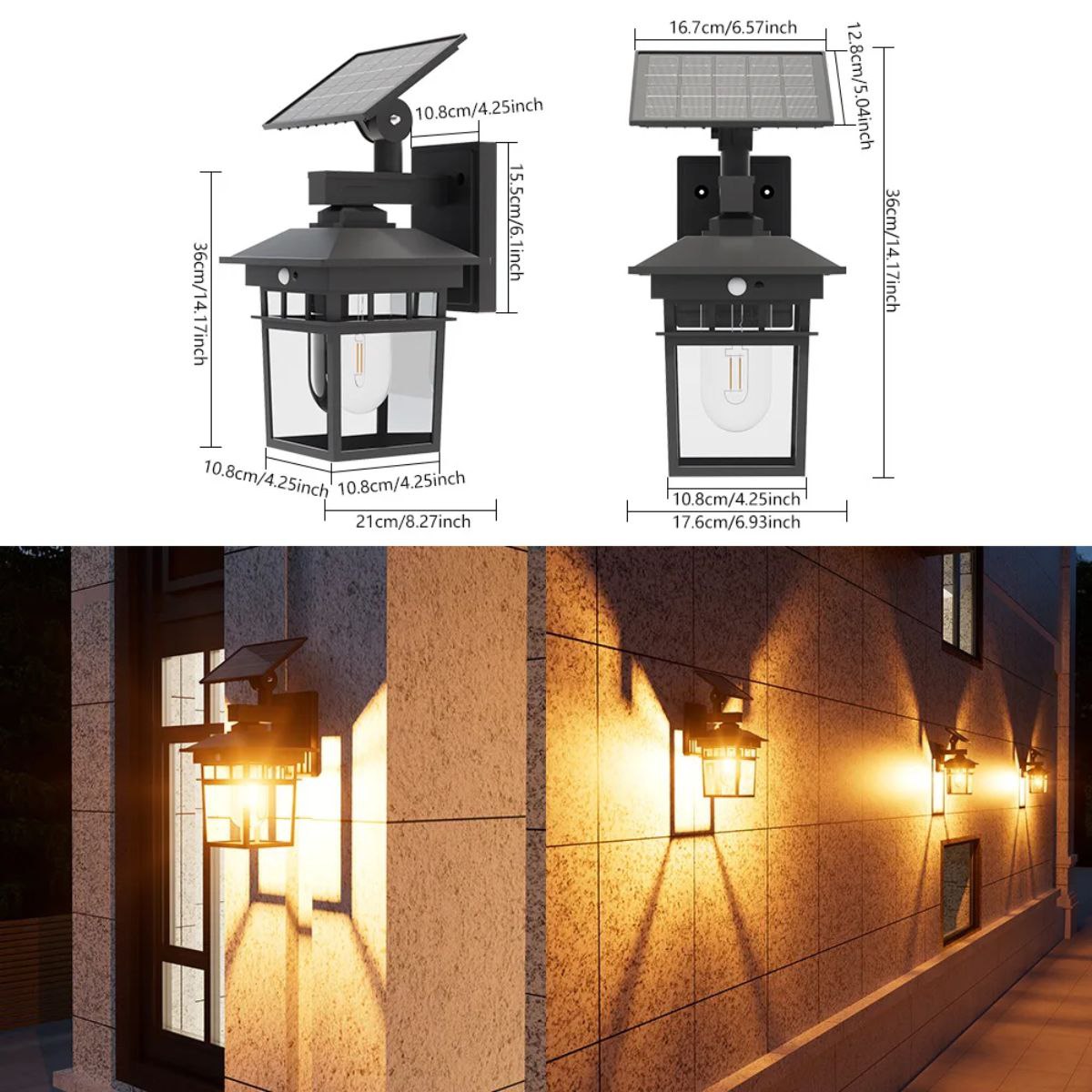 مصباح شمسي كلاسيكي Haoerliang HEL-866