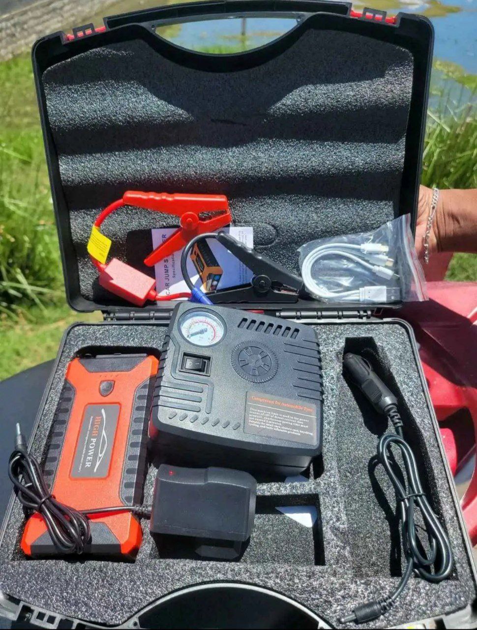 🔋 جهاز تشغيل السيارات المتعدد الوظائف HIGH-POWER