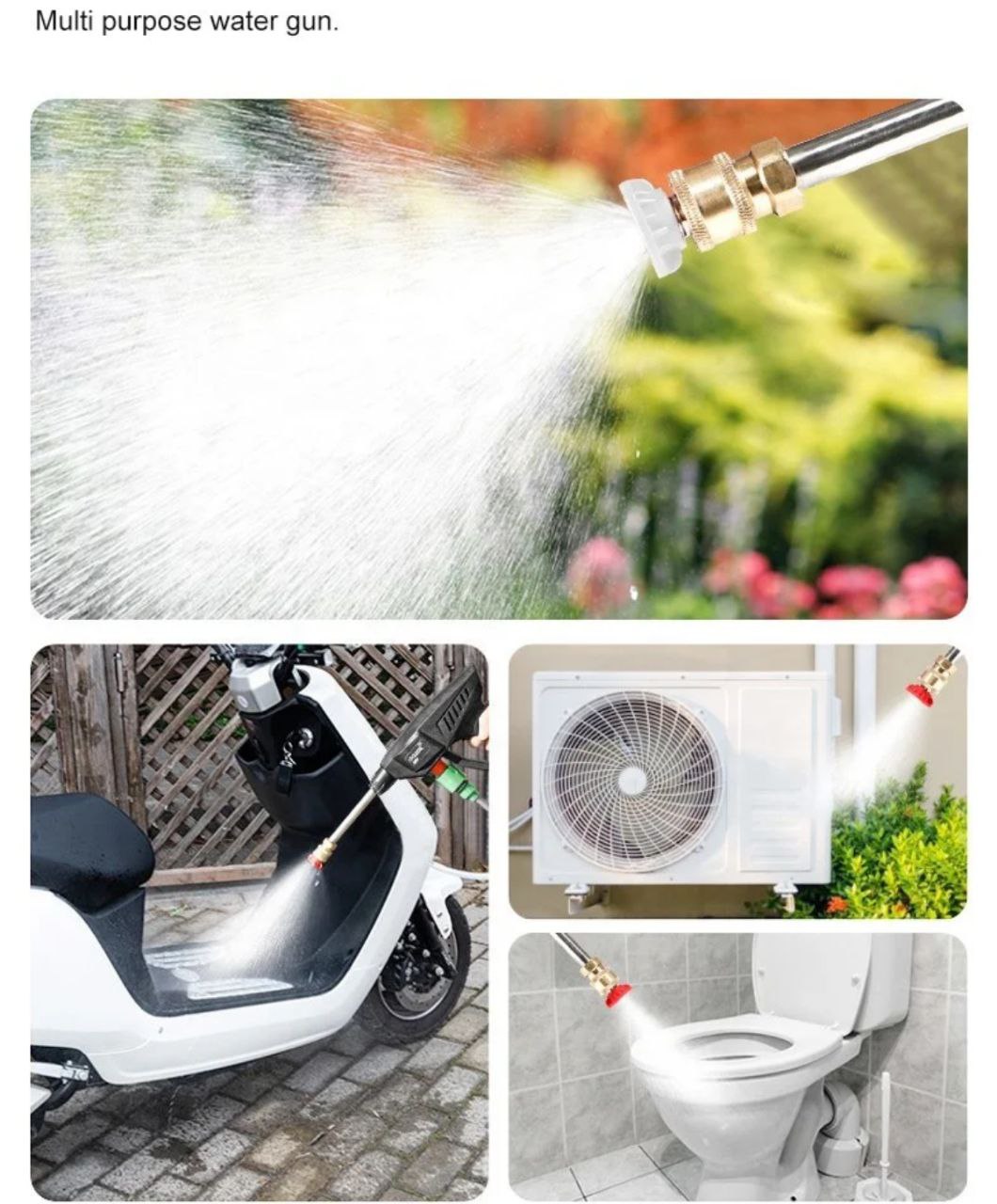 غاسل سيارة محمول قابل للشحن