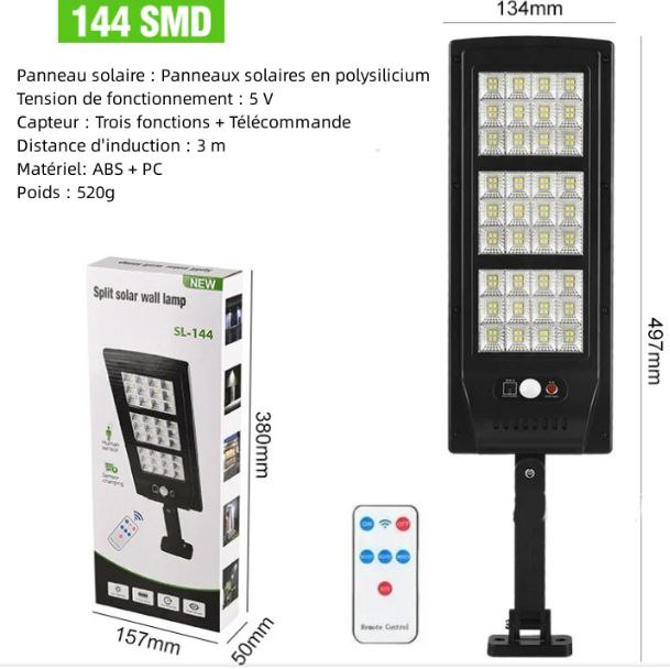 lamp Solar 144 smd