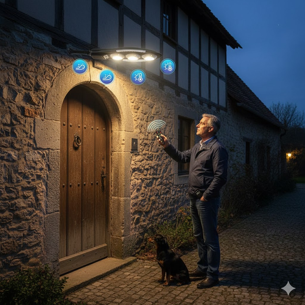 Solar Induction Wall Lamp