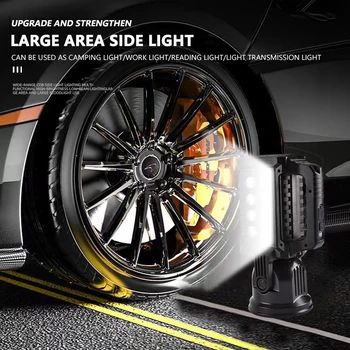 كشاف يدوي بالطاقة الشمسية متعدد الاستخدامات