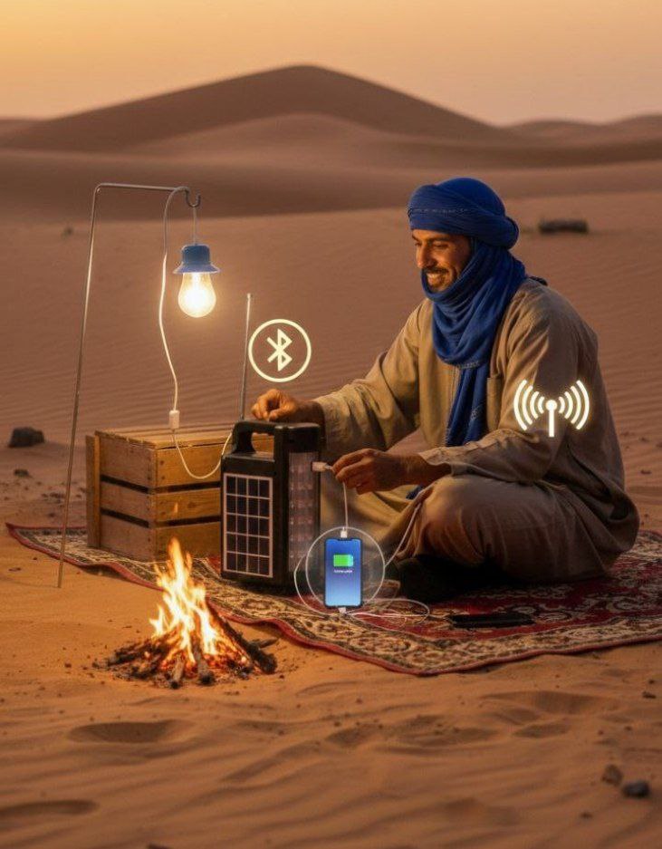 طقم  بالطاقة الشمسية متعدد الاستخدامات – KBroad KTS-2030