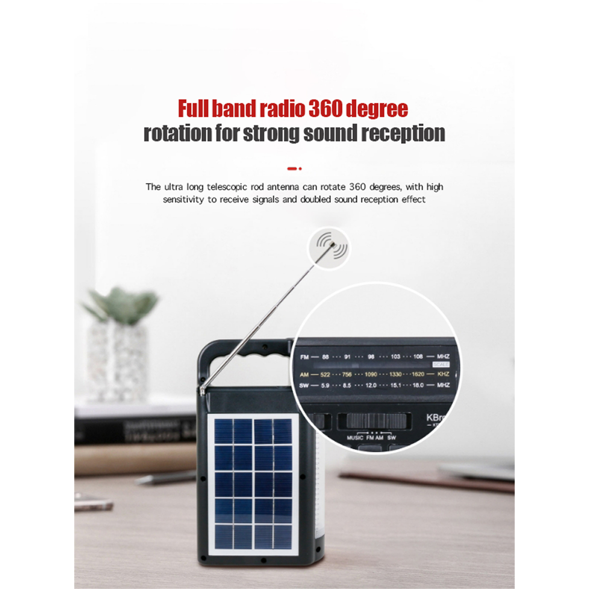 طقم  بالطاقة الشمسية متعدد الاستخدامات – KBroad KTS-2030
