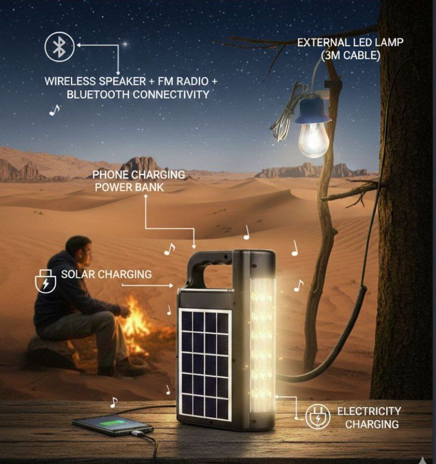 طقم  بالطاقة الشمسية متعدد الاستخدامات – KBroad KTS-2030