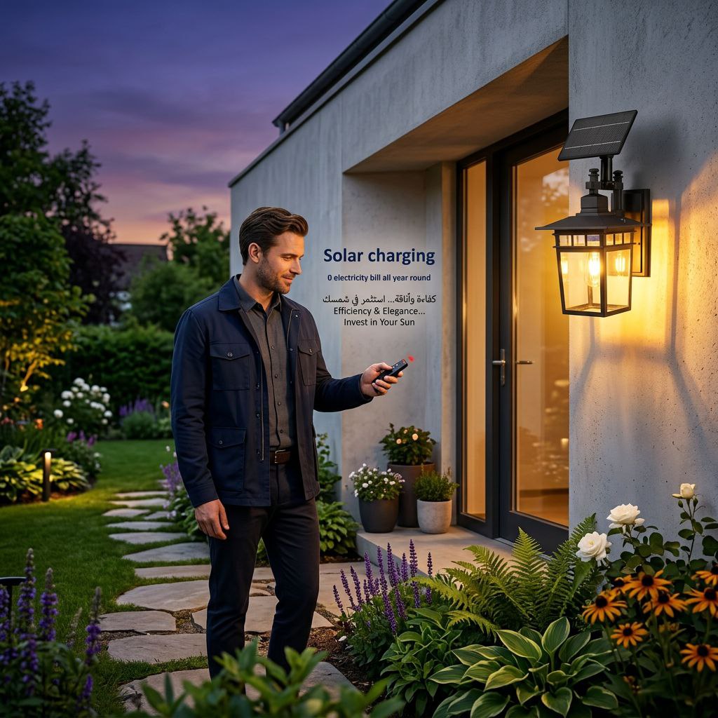 مصباح شمسي كلاسيكي Haoerliang HEL-866