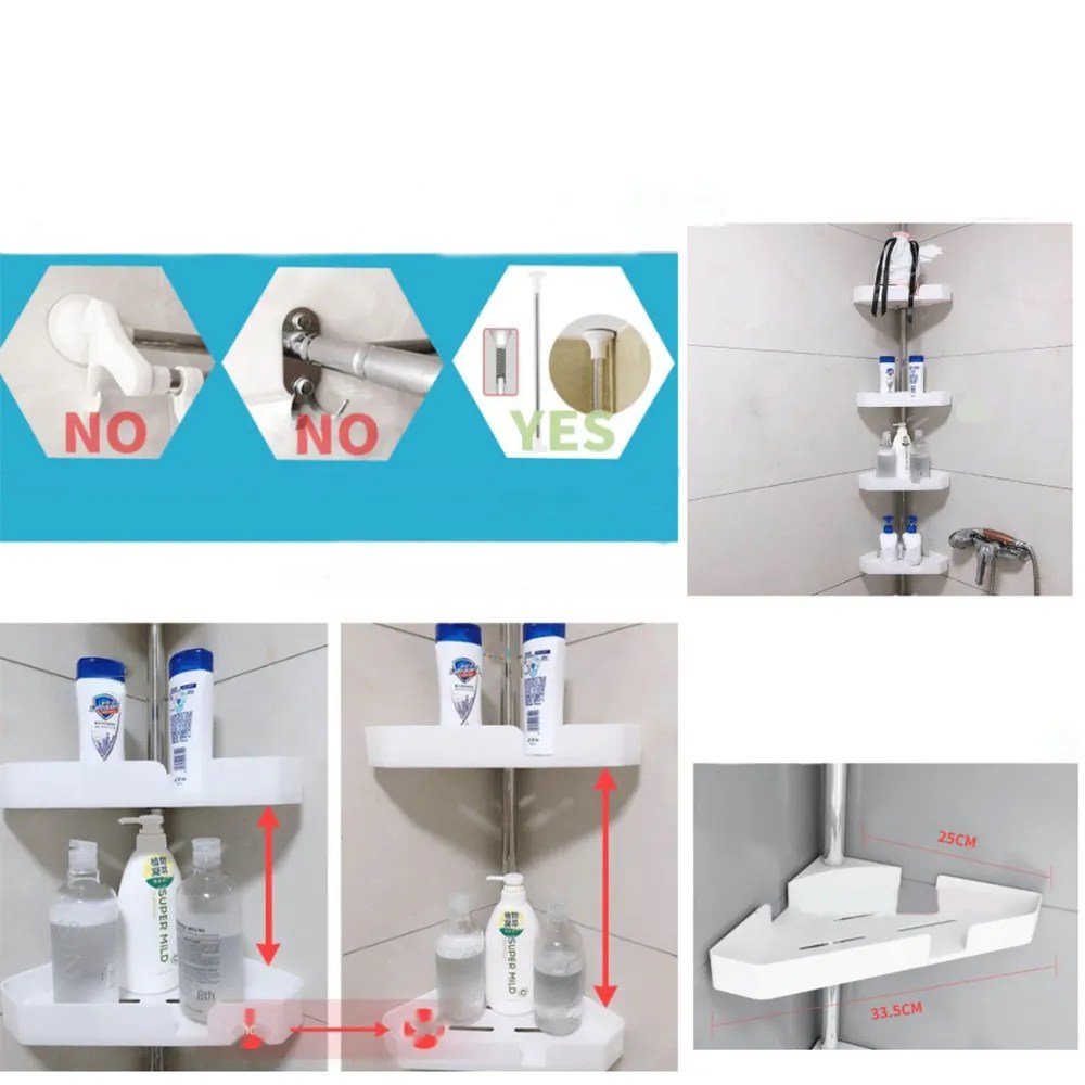 منظم زاوية للحمام والمطبخ AKANO